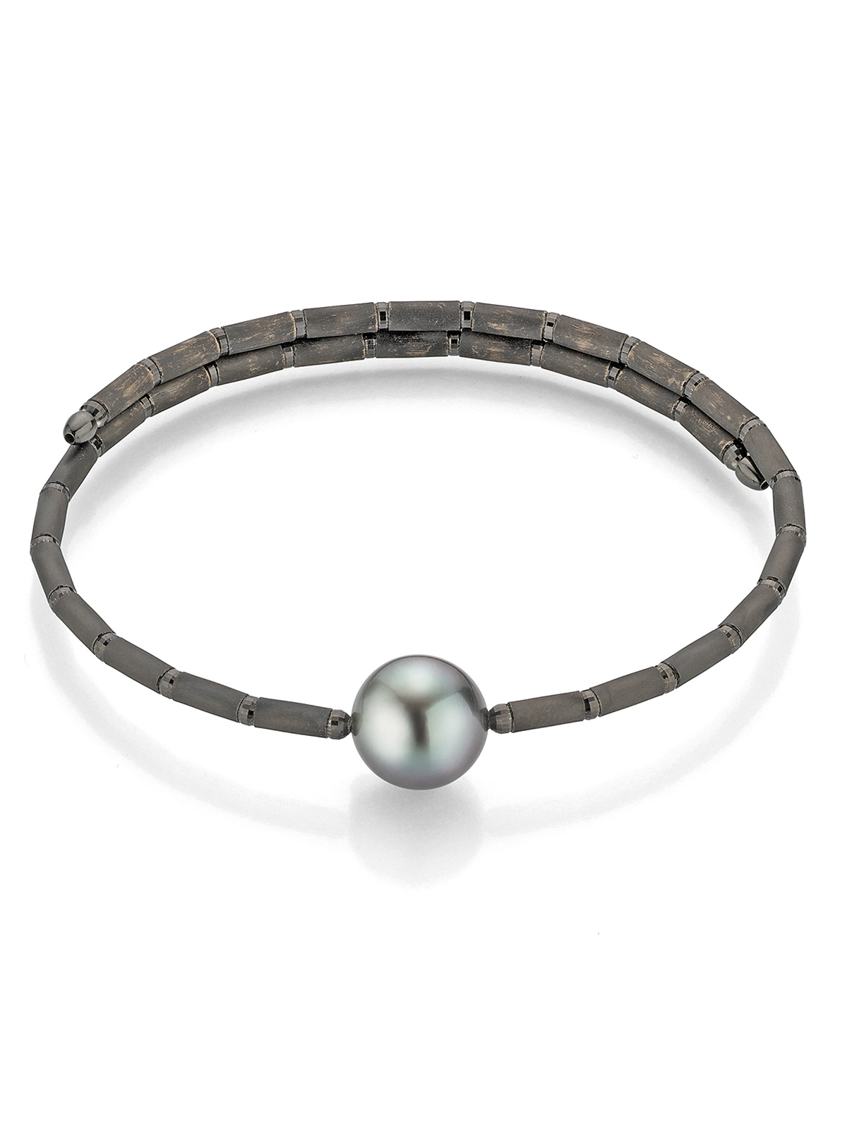 Schlichtes Perlenarmband mit Tahitiperle
