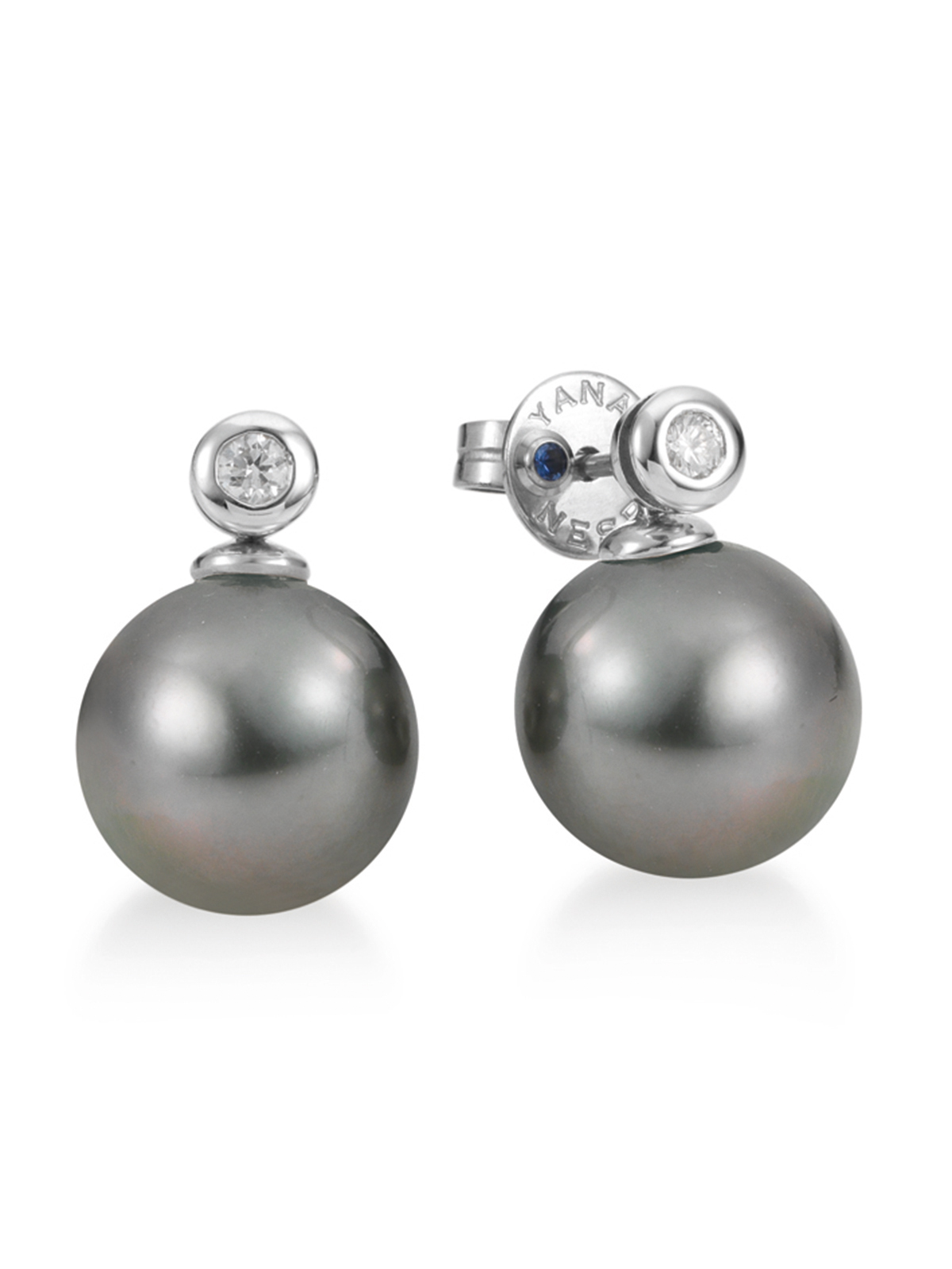 UN15-7JP9Vf294TZ55z Zarter Ohrstecker mit Perle und Brillant