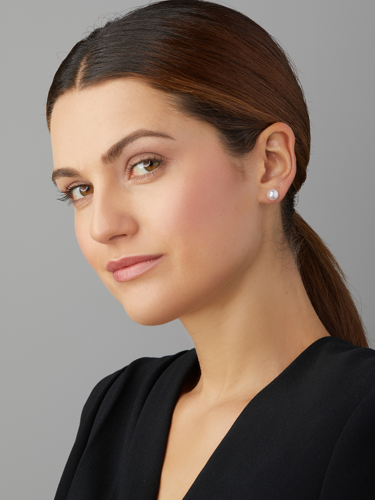 Pearl earrings Akoya