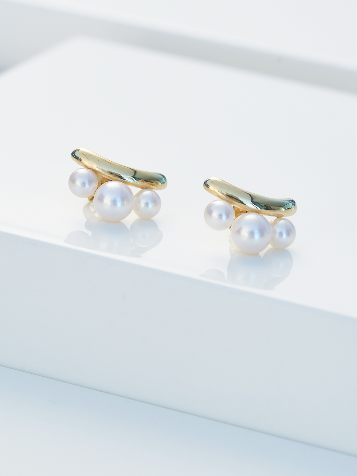 Eleganter Perlen Ohrschmuck