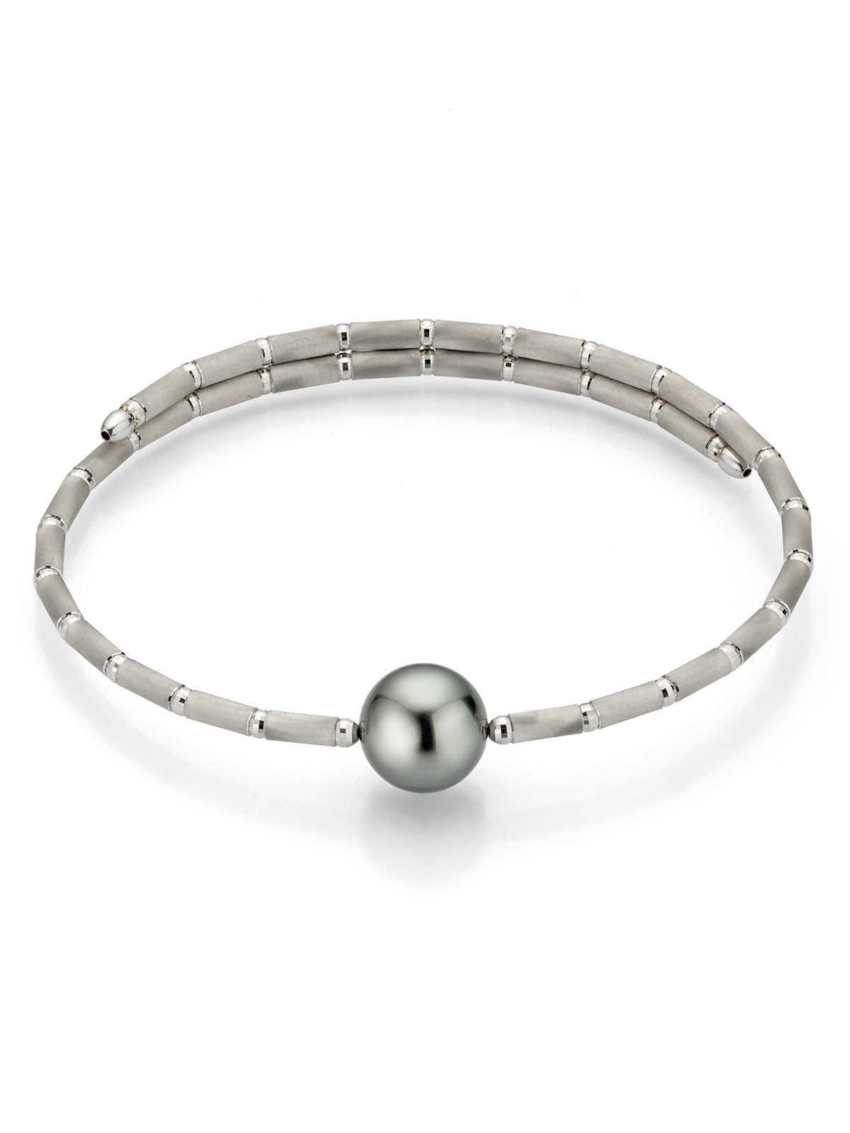 UN195-7Oo7byl72N9Ast Pure pearl bracelet with Tahiti pearl