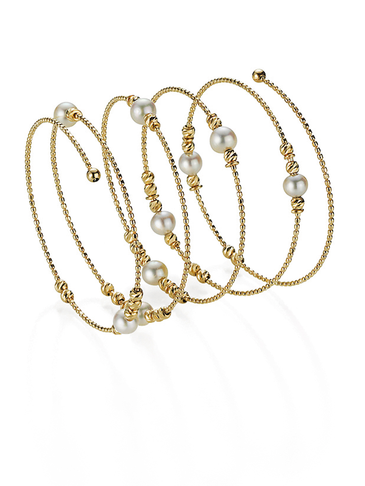 AP74-7Hd1Q0Z2sIxIIz Wrap gold bracelet with Akoya pearls