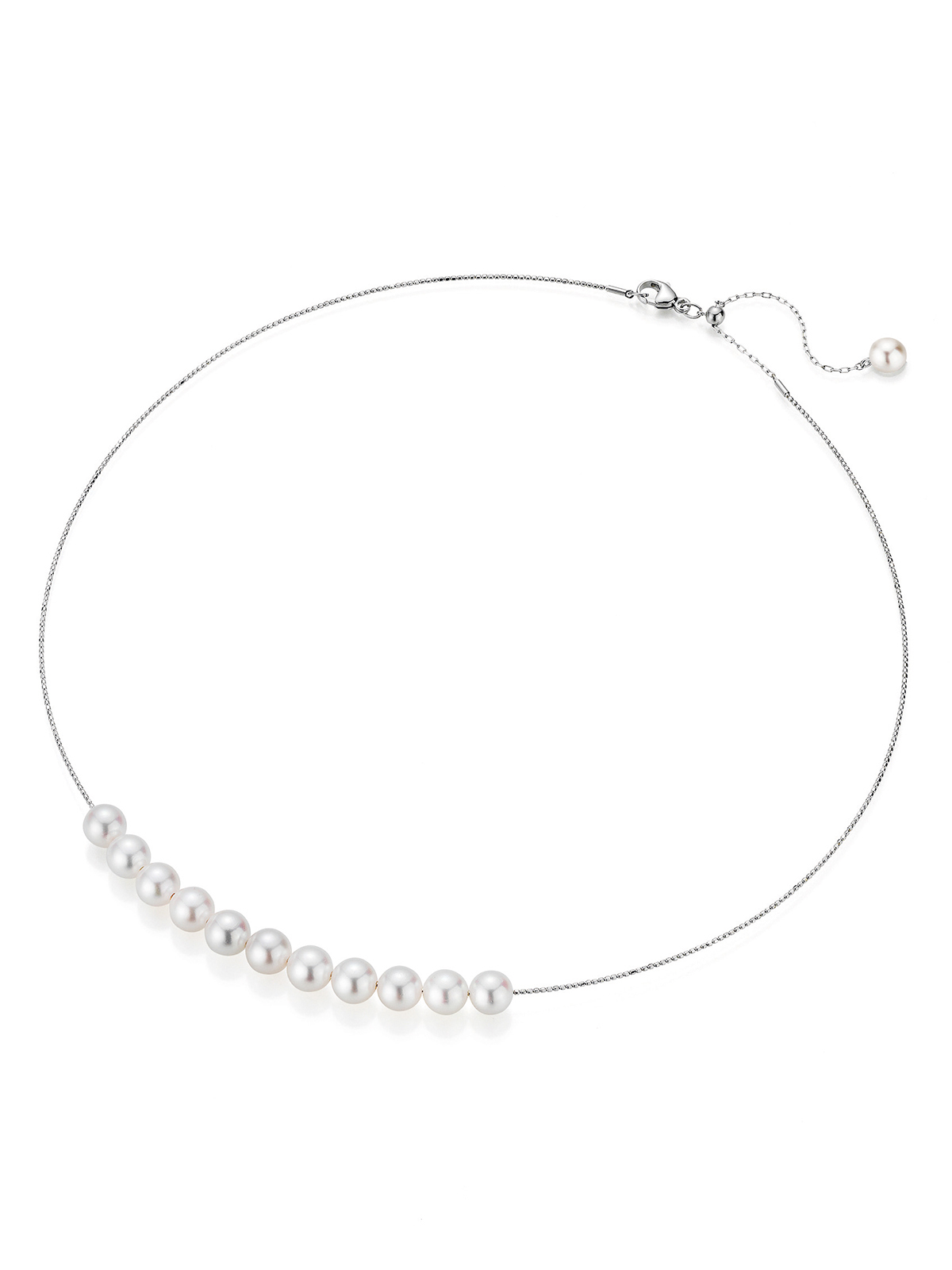 AP80-7iDK7oHZvvHnpF Pearl choker in white gold