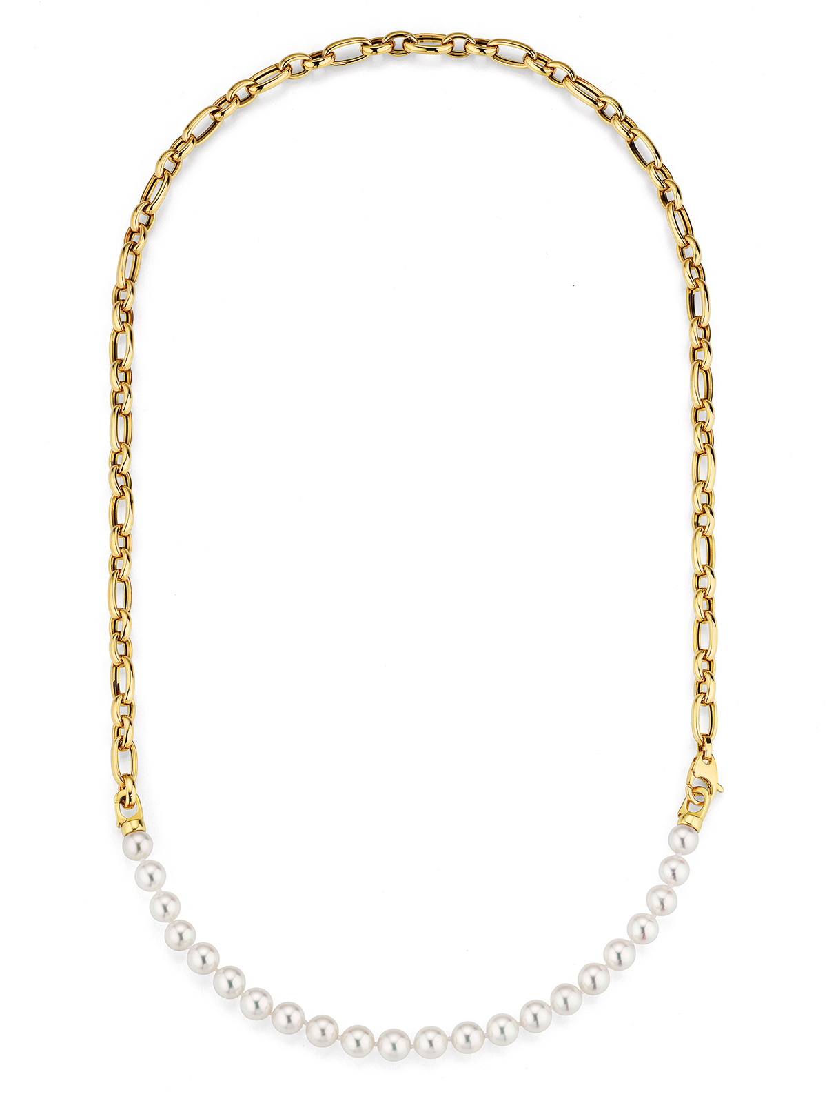 AP165-70gP1bVYKkVIWz Yellow gold necklace with Akoya pearls