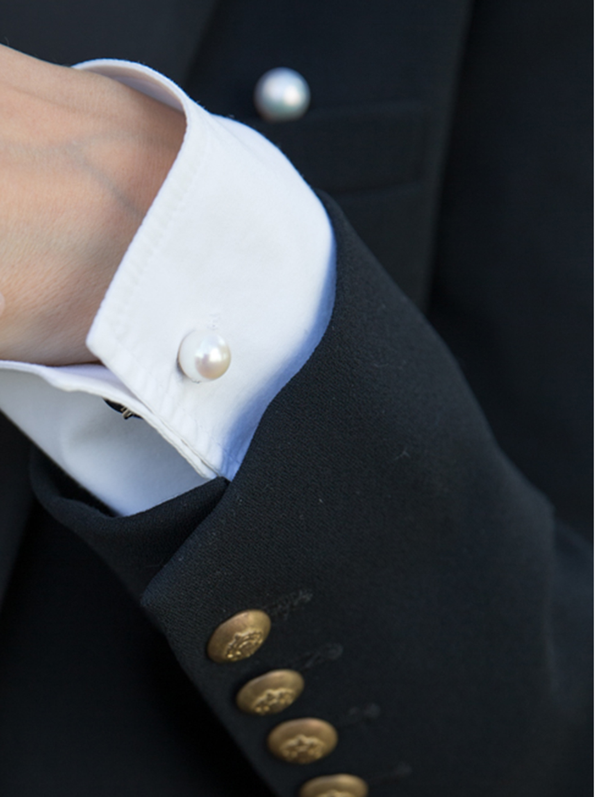 Cufflinks with Freshwater pearls