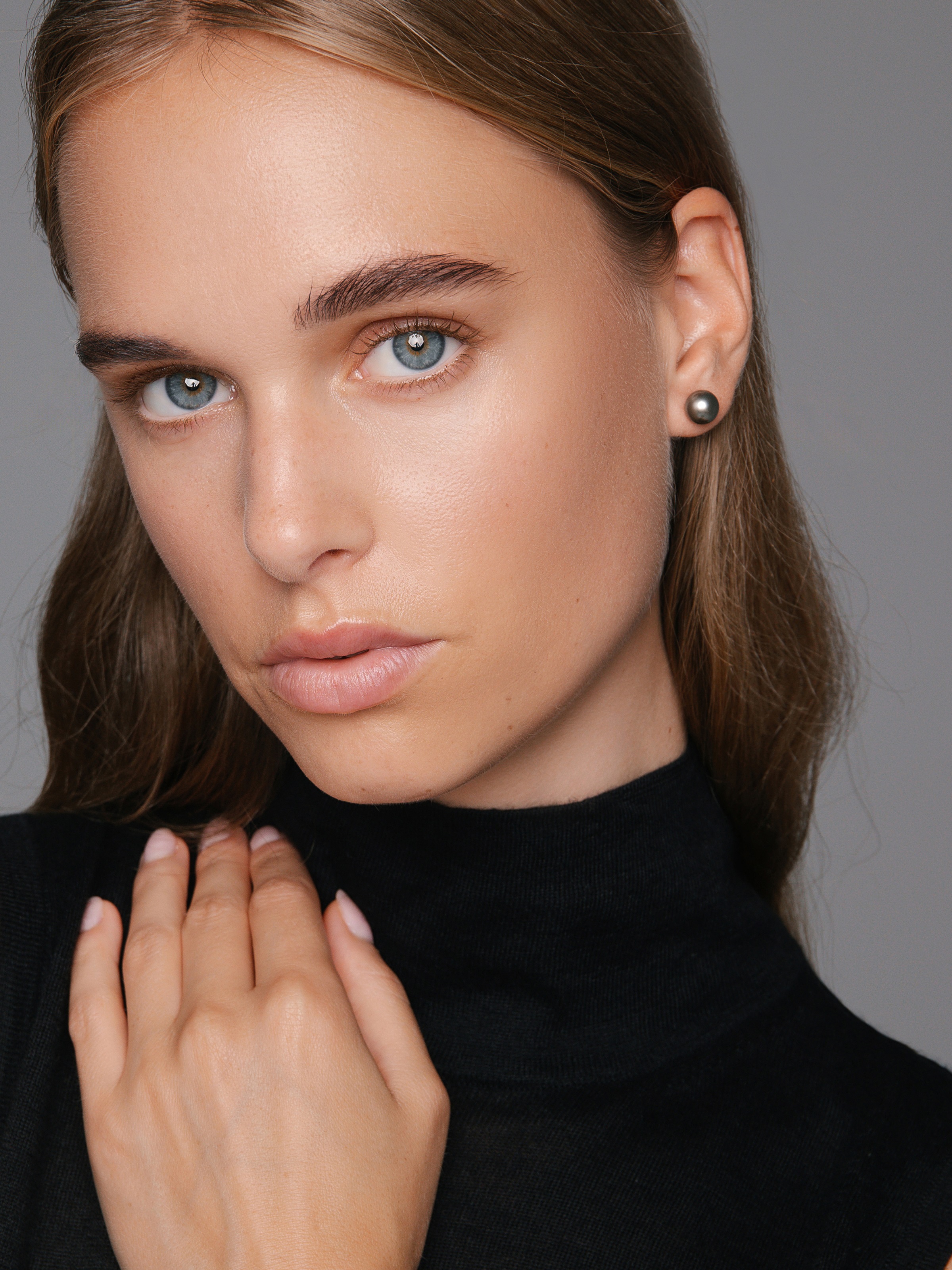 Pearl earrings Tahiti