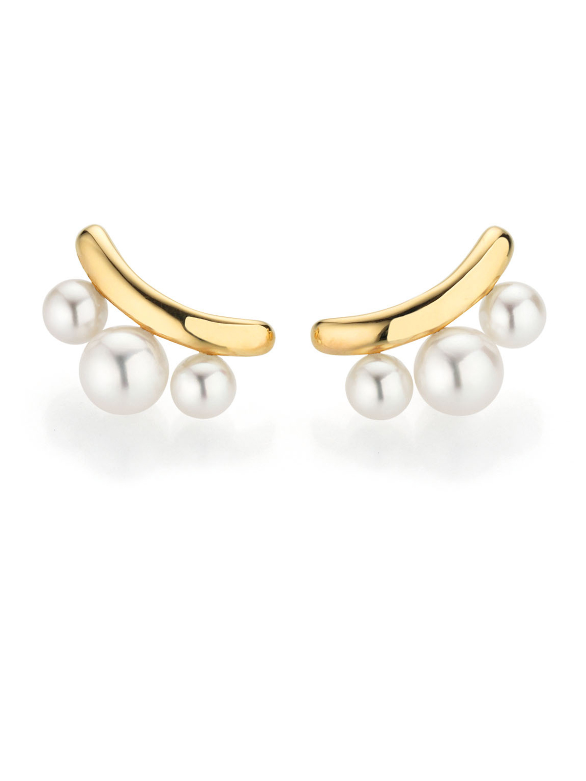Eleganter Perlen Ohrschmuck