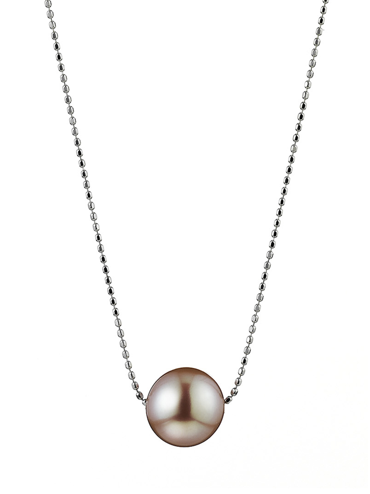Perlenkette mit Süßwasserperle in Rosé