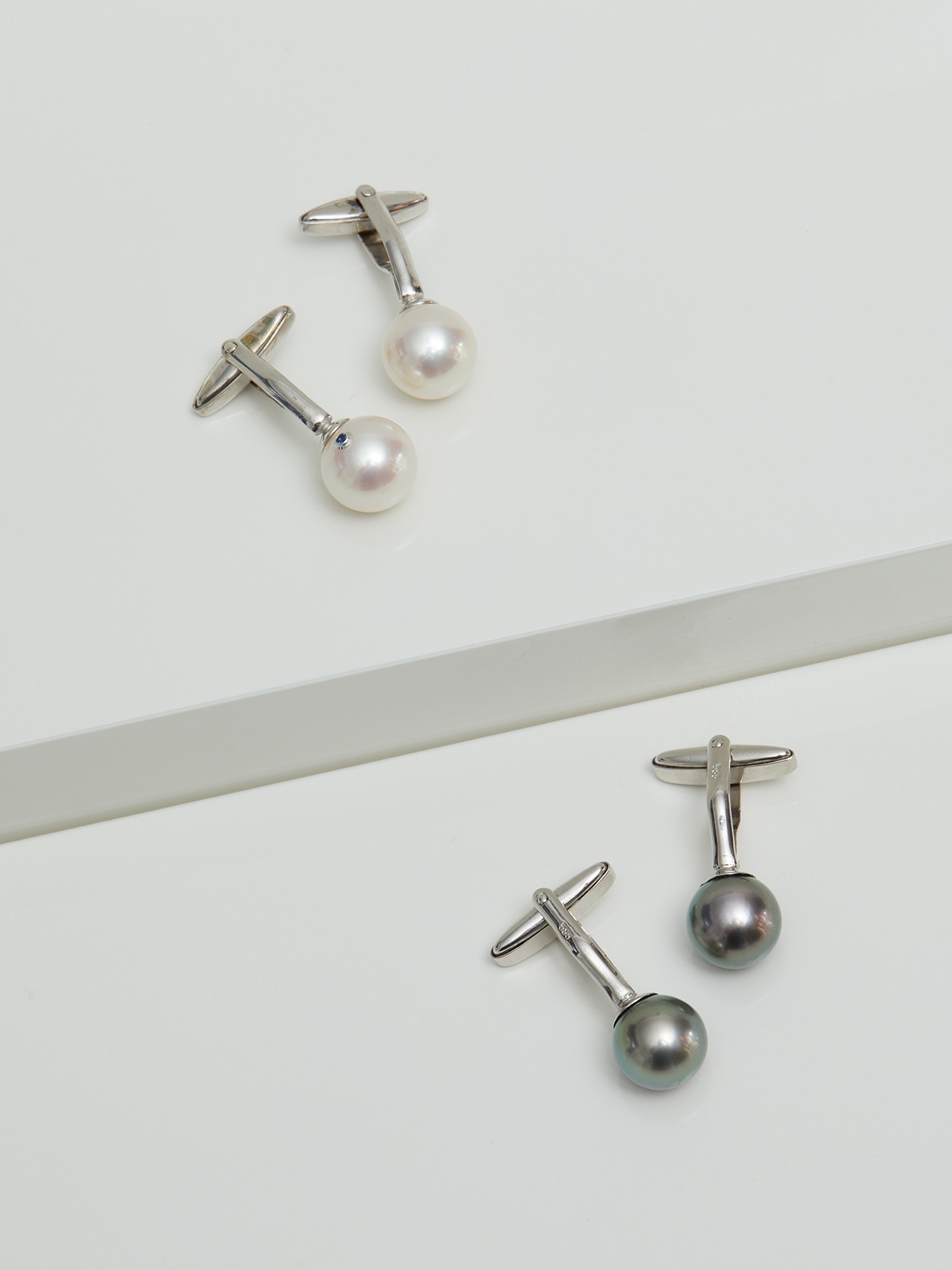 Cufflinks with Freshwater pearls