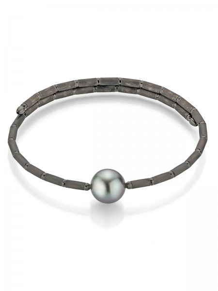 Pure pearl bracelet with Tahiti pearl