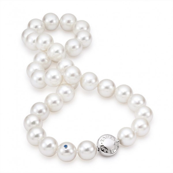 Die Krönung: Klassische Perlenkette mit Südseeperlen